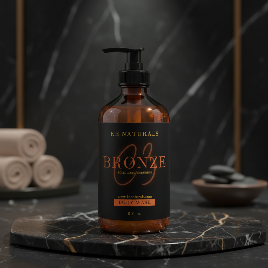 Bronze Body Wash - Black Marble