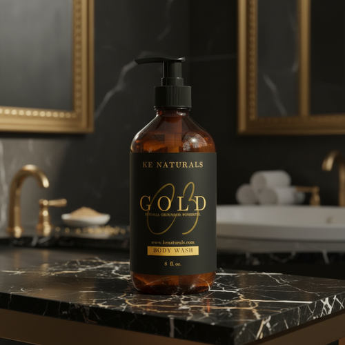 Gold Body Wash - Black Marble