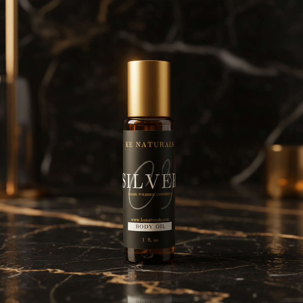 Silver Body Oil - Atmospheric